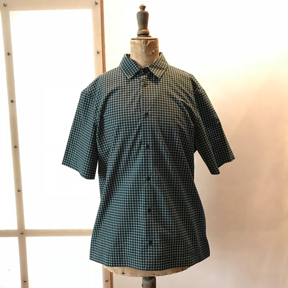 MARNI Men Short Sleeve Plaid Shirts